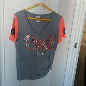 Pink victoria secret shirt